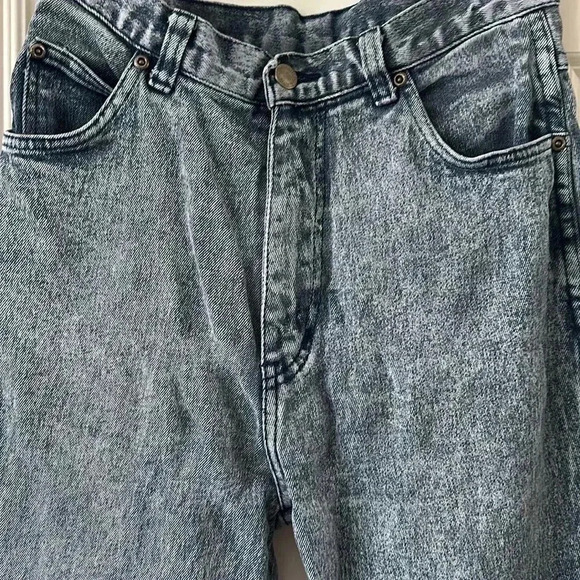 Pure Jeanswear Women’s Sz 9 90’s Style Acid Wash High Rise Stretch Retro Jeans - Picture 2 of 9